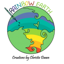 Rainbow Earth - Creations by Christie Dawn